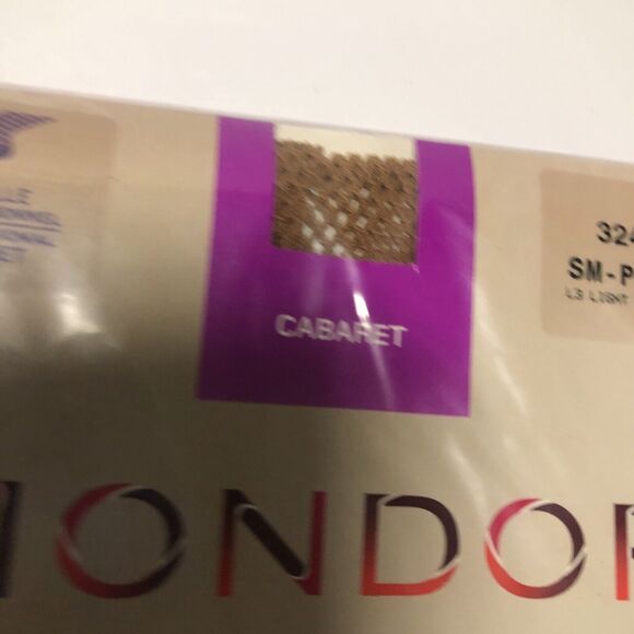 Mondor 324 Professional Fishnet Dance Tights SM-PM L3 Light Torst Pantyhose X 2 - Picture 4 of 8